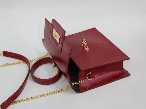 خرید کیف دوشی زنانه چرم لوک مدل 1100 از سایت نیازکو