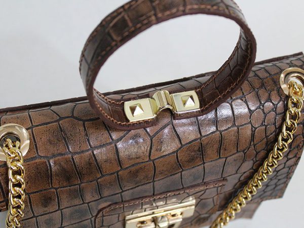 خرید کیف دوشی زنانه چرم لوک مدل 1400