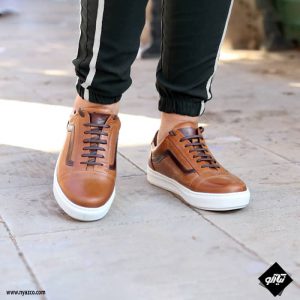 خرید کفش اسپرت مردانه چرم مدل ونس کد M02