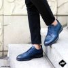 خرید کفش رسمی مردانه شمس مدل V8 رنگ سرمه ای